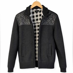 Gilberti Knit Quilted Jacket Boys Size 14